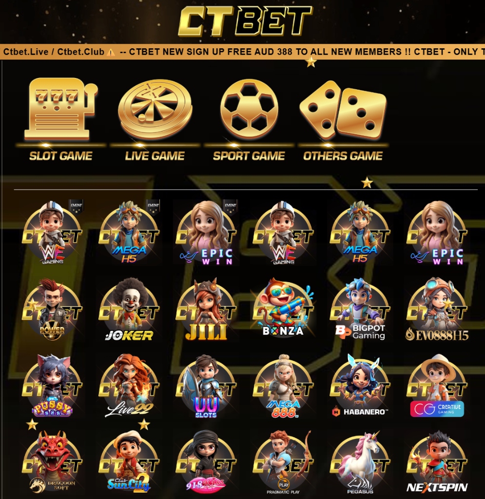 Premium Online Gaming at CTBET